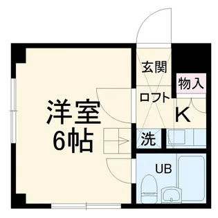 イリス三田【2階】の間取り