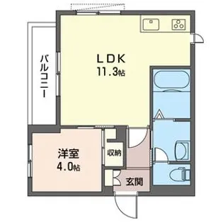 La Maree【2階】の間取り