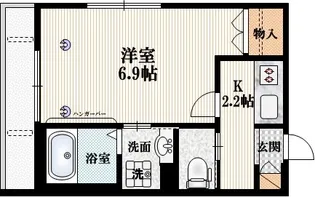 コンフォート A【2階】の間取り