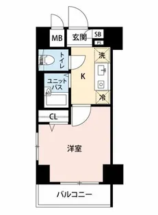 マイナビSTAYインペリアル銀座【6階】の間取り