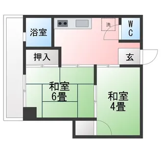 新日本ビル【2階】の間取り