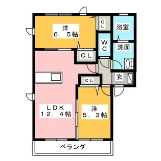 iRose6【2階】の間取り