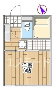 グリーンハイツ【1階】の間取り