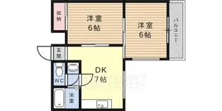 シャルム桜ヶ丘【2階】の間取り