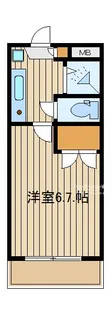 サンハイム吉沢【1階】の間取り