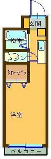 メゾンラベンダー5番館【1階】の間取り