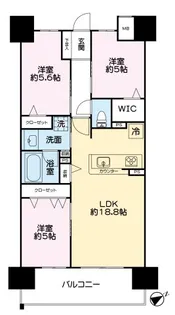 アルファステイツ東宿郷II【8階】の間取り