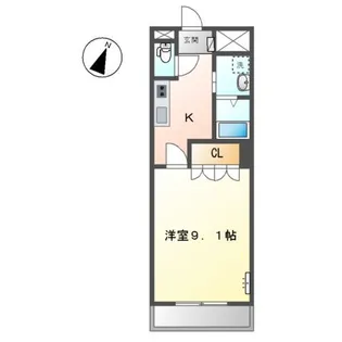 Convivere(コンビブレ)【2階】の間取り