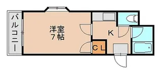 OAK VILLA 松島けやき通り【4階】の間取り