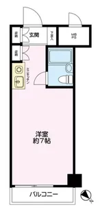 ライオンズマンション横浜和田町【2階】の間取り