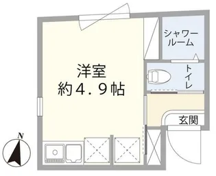 アスパイア新宿【1階】の間取り
