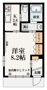 ベルツリーヒルズ【1階】の間取り