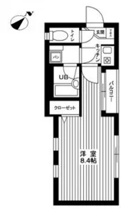 VIVRE駒込【3階】の間取り