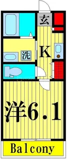 パークサイドマルクマ【3階】の間取り