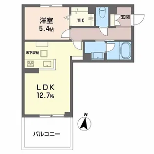 インセプション【1階】の間取り