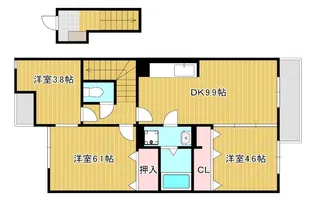 シャルマンハウス【2階】の間取り