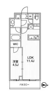 LIME RESIDENCE SHINAGAWA EAST【2階】の間取り