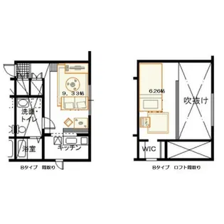 プリマ サラ カリーノ 壱番館【1階】の間取り