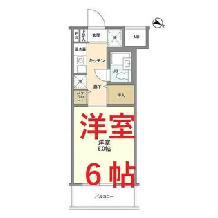 ポート旗の台【2階】の間取り