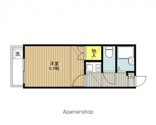 レオパレス江戸川台第14【1階】の間取り