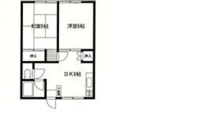 メゾンド・三ッ境【1階】の間取り