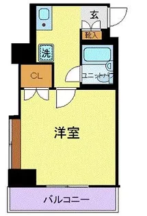 イーストコア東十条マンション【1階】の間取り