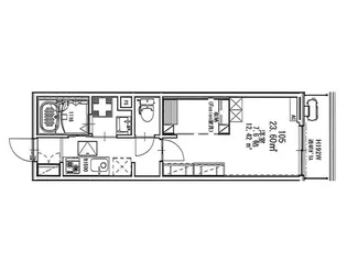 クレア土呂【3階】の間取り