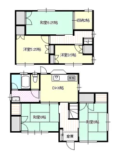 岡山県岡山市北区今保【一戸建】の間取り