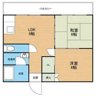 メゾン赤嶺【3階】の間取り