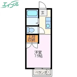 グリーンハイツ【1階】の間取り