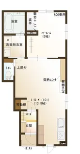 フェリーチェ・1【1階】の間取り