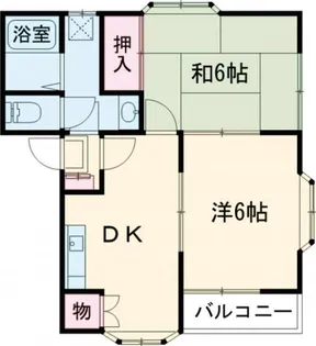 コンフォートヒルズ【2階】の間取り