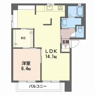 フローリ【2階】の間取り