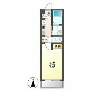 スタシオン泉【3階】の間取り