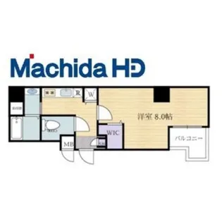 エヌエムキャトフヴァンサンク【1階】の間取り