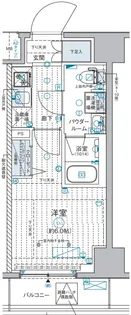 ジェノヴィア西横浜 GENOVIA西横浜【3階】の間取り