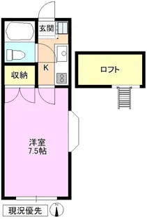 アップルコート上田【2階】の間取り
