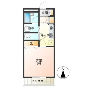 TNマンションI【2階】の間取り
