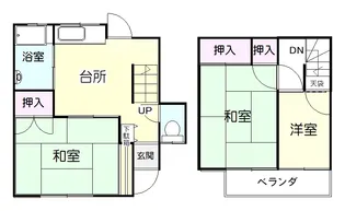 東京都八王子市長沼町【一戸建】の間取り