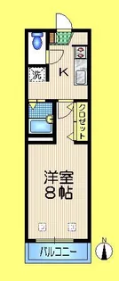東京都世田谷区南烏山2【マンション】の間取り