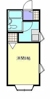 パークハイツ【1階】の間取り