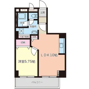 東建小石川マンション【4階】の間取り