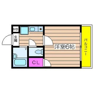 エヌリーメゾン【3階】の間取り