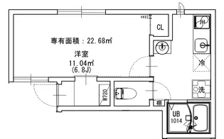 OasiS新高円寺駅前【1階】の間取り