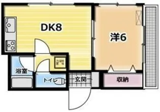 アドニス【1階】の間取り