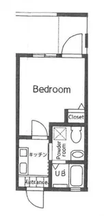 プレミアムコート元住吉【2階】の間取り