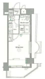 ブライズ早稲田東【6階】の間取り