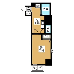 東京都台東区台東2【マンション】の間取り