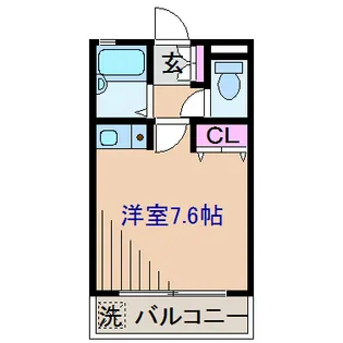 神奈川県横浜市港北区大豆戸町【マンション】の間取り