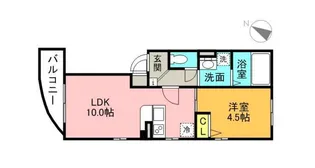 東京都港区白金6【マンション】の間取り